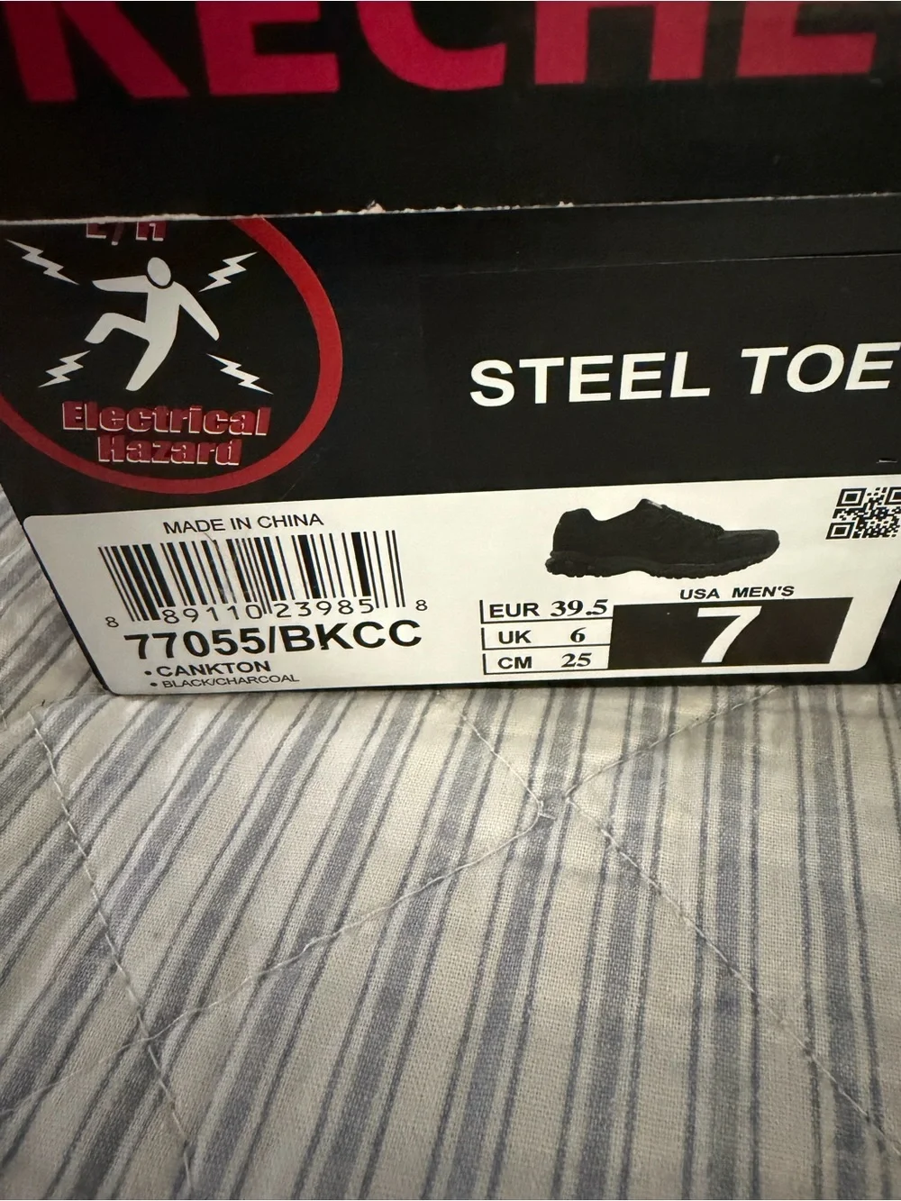 50% OFF SKECHERS STEEL TOE WORK SHOES – BRAND NEW IN BOX! 🔥size 7. Only $35